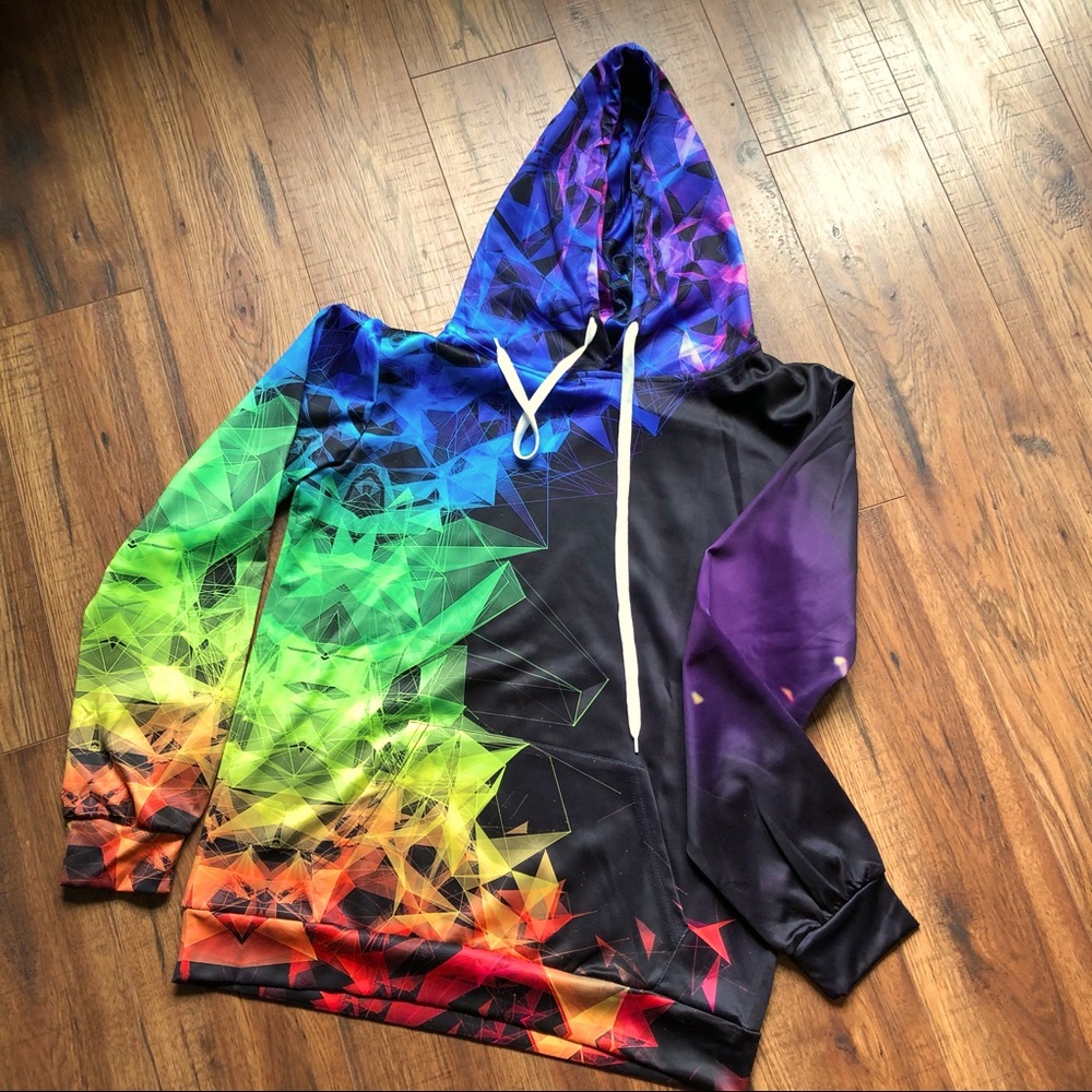 RAISEVERN Hoodie- 3D Realistic Print Small